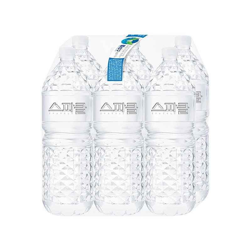 [토스]<대박 딜> 스파클 생수, 무라벨, 2L, 24개 (8,990원) 개당 374원