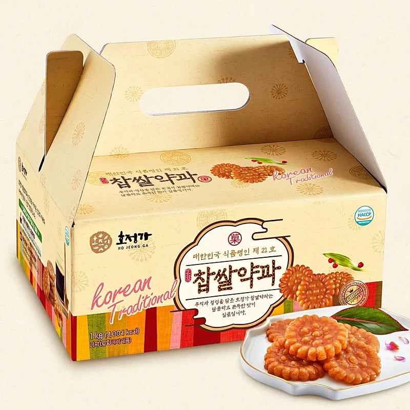 [토스]<대박 딜> 호정가 찹쌀약과, 1kg, 약 25~30개입 (8,900원)