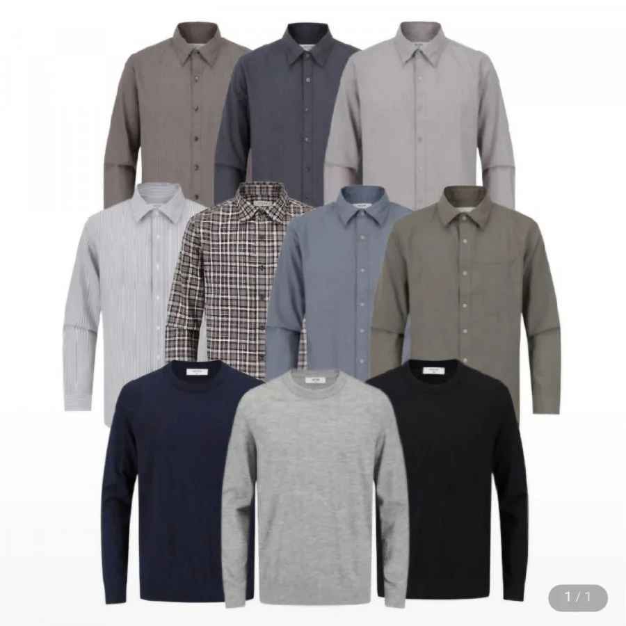 에디션 F/W 고급소재 니트 셔츠13종(19,270원/2장이상 무료)