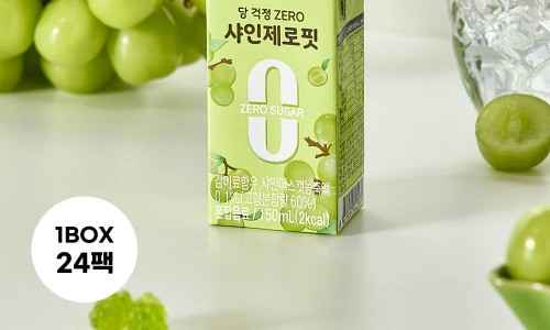 부산우유 제로슈가 샤인제로핏 150ml 24개