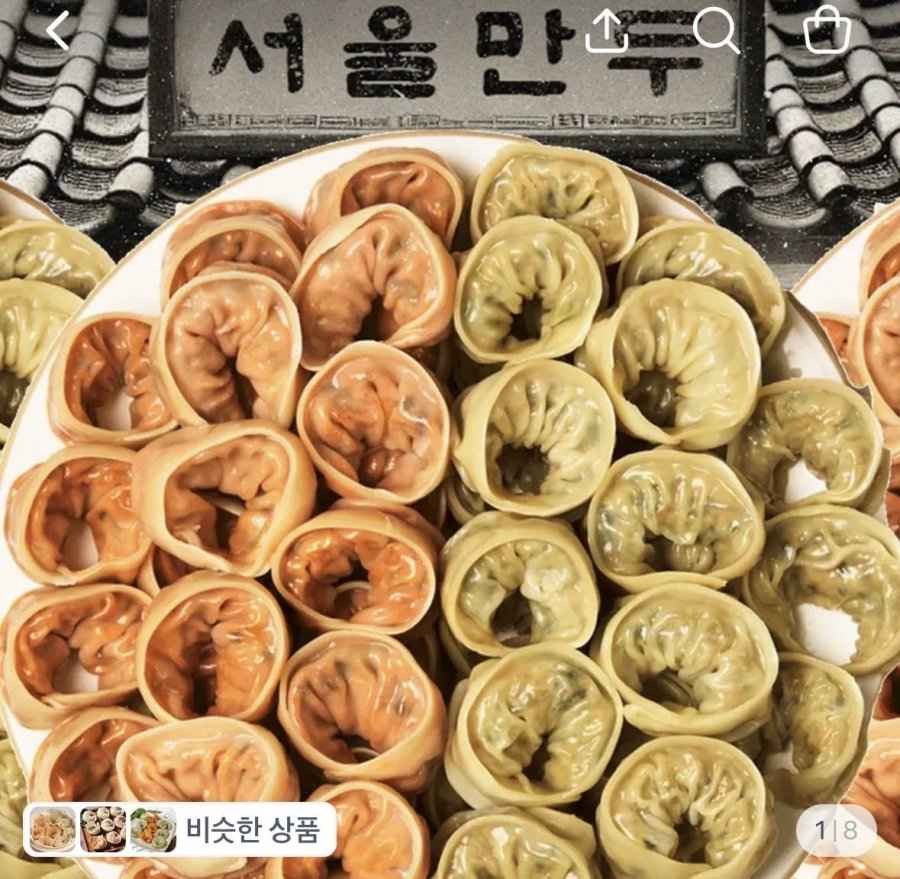 김설희 고기손만두, 420g, 2봉 + 김치손만두, 420g, 2봉(9,000원/무료)