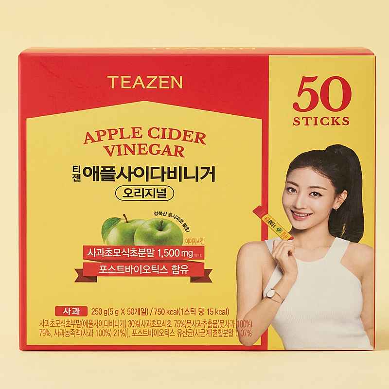 [토스]<대박 딜>티젠 애플 사이다 비니거, 5g, 50개입, 1개 (10,900원)