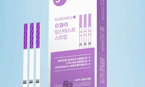 슈얼리 임신테스트 스트립