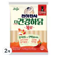 건강하닭 천하장사 더 불닭 소시지, 448g, 2개