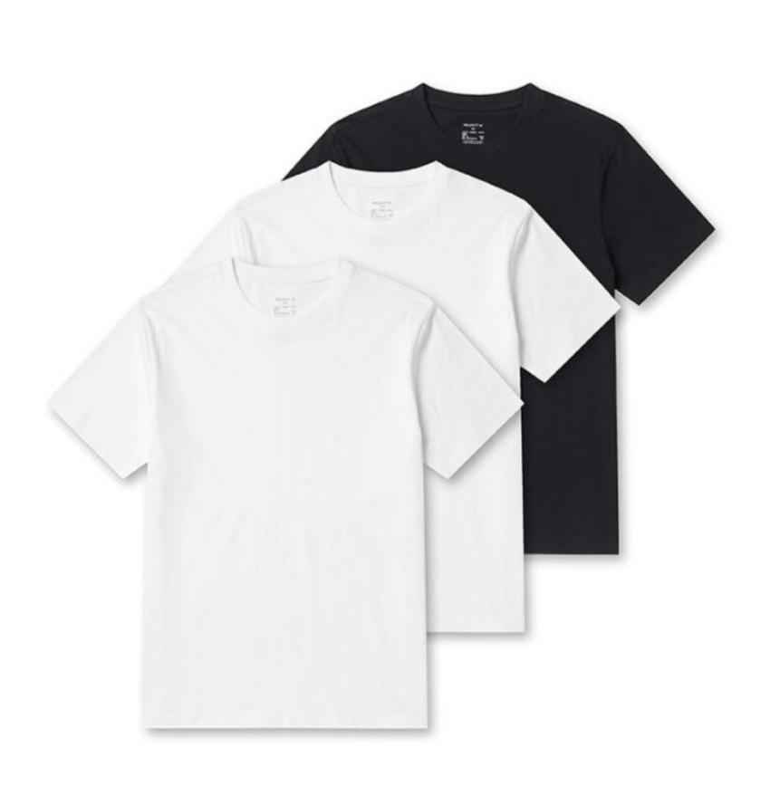 프로젝트M 코튼 이너 반팔 티셔츠 3PACK 재입고 6,770원