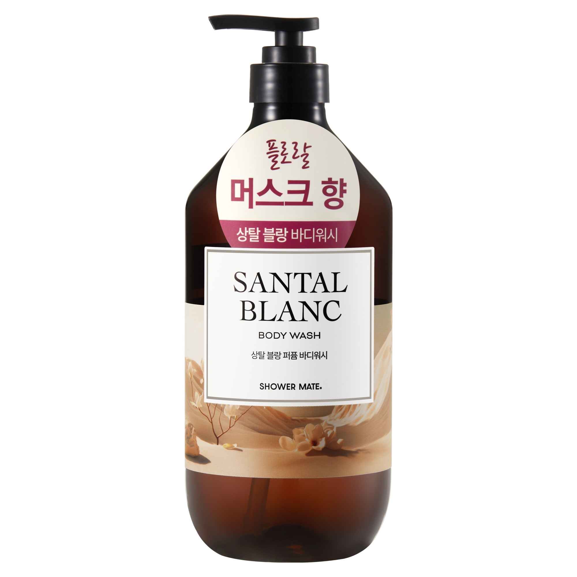 샤워메이트 로얄 모이스처 퍼퓸 상탈 블랑 바디워시 플로랄 머스크 1L 1개