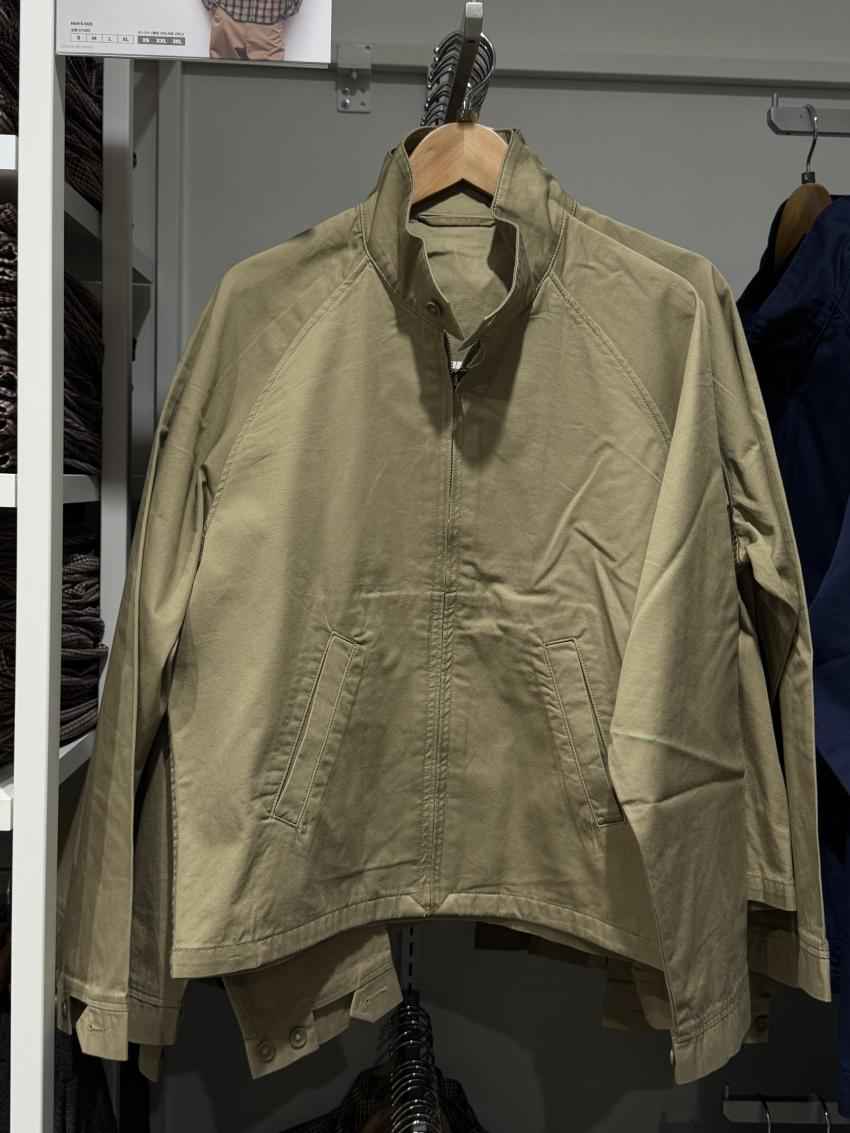 GU 지퍼 블루종 ₩36,800