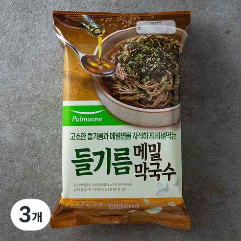 [ㅋㅍ프레시]<대박 딜>풀무원 들기름 메밀막국수 2인분, 391.4g, 3개 (7,170 원)