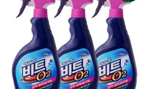 비트 O2 얼룩제거제 500ml 3개