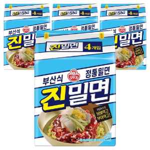 오뚜기 진밀면 135g, 16개