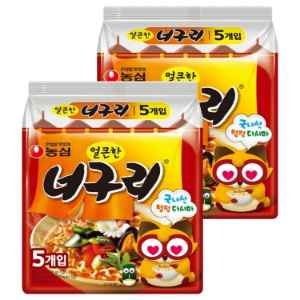 너구리 얼큰한맛 120g, 10개