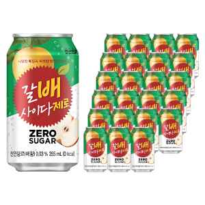 해태htb 갈배사이다 제로 355ml 24개