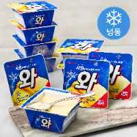 [ㅋㅍ프레시]<대박 딜>롯데제과 와 아이스크림 (냉동), 190ml, 1개입, 16개 (13,190원) 개당824원 / 구운감자 구운나초
