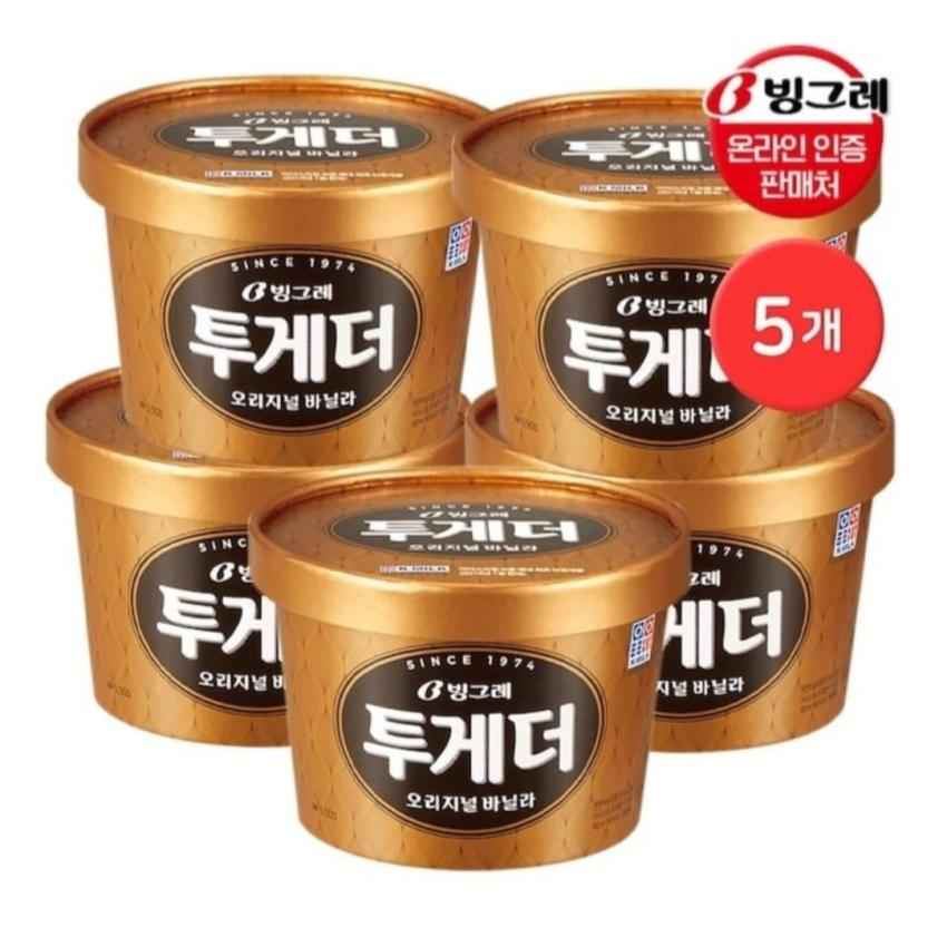 투게더 바닐라 오리지널 900ml 5개 20,940원