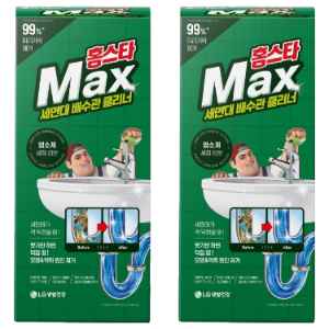 홈스타 맥스 세면대 배수관 클리너, 230ml, 2개