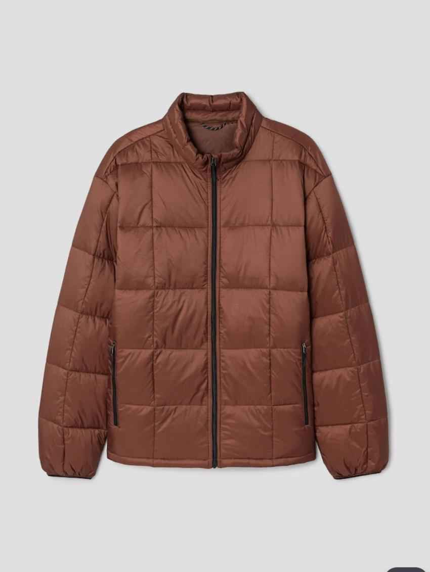 에잇세컨즈 사각 퀼팅 패딩 점퍼 브라운, 26,780원