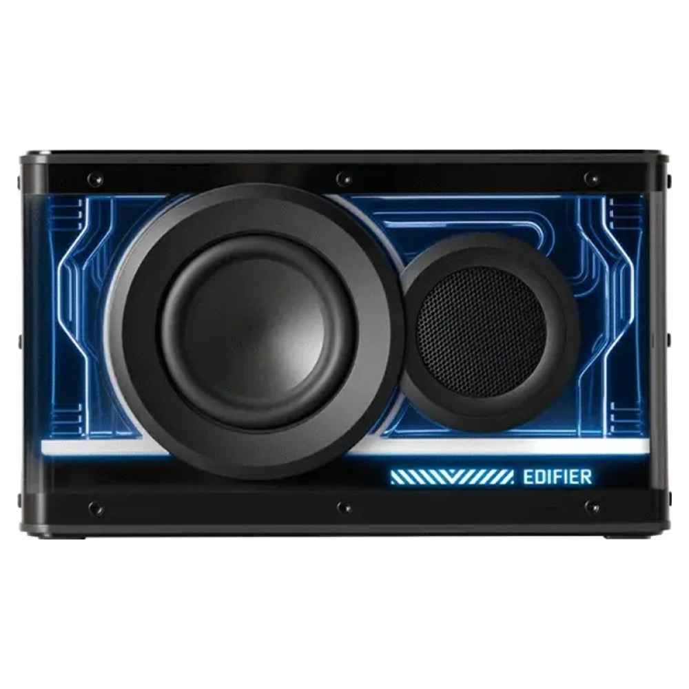 [빠른품절] 재고4 초특가 [ㅋㅍ] <역대 가 갱신> 에디파이어 QD25 데스크탑 투명 블루투스 스피커 25W, EDF286014, 블랙 (72,410원)