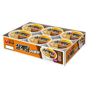 [ㅋㅍ] (예약구매) 농심 삼계탕 사발면 85g x 6개 (8,580원)