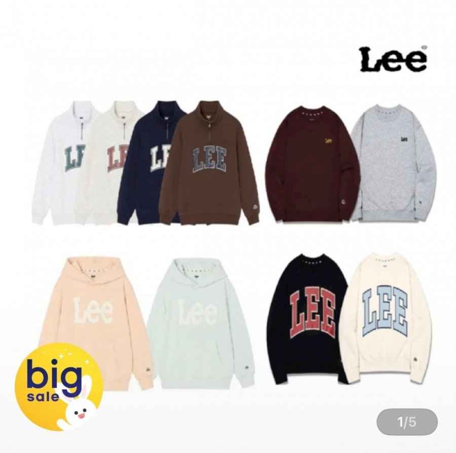 Lee키즈 맨투맨·후드티셔츠 6종 택1