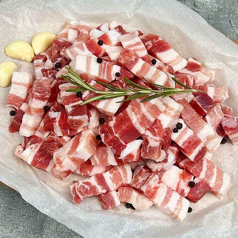 [토스]<역대 급>한입 삼겹살, 500g, 3개 (9990원)