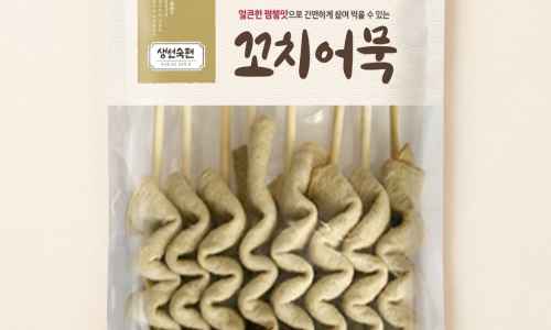 생선숙편 꼬치어묵 240g 4개 + 짬뽕어묵탕소스 50g 4개