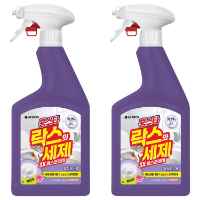 홈스타 락스와세제 3X 폼스프레이 후로랄 욕실청소용 900ml 2개