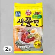 오뚜기 생쫄면 4인가족세트, 904g, 2개