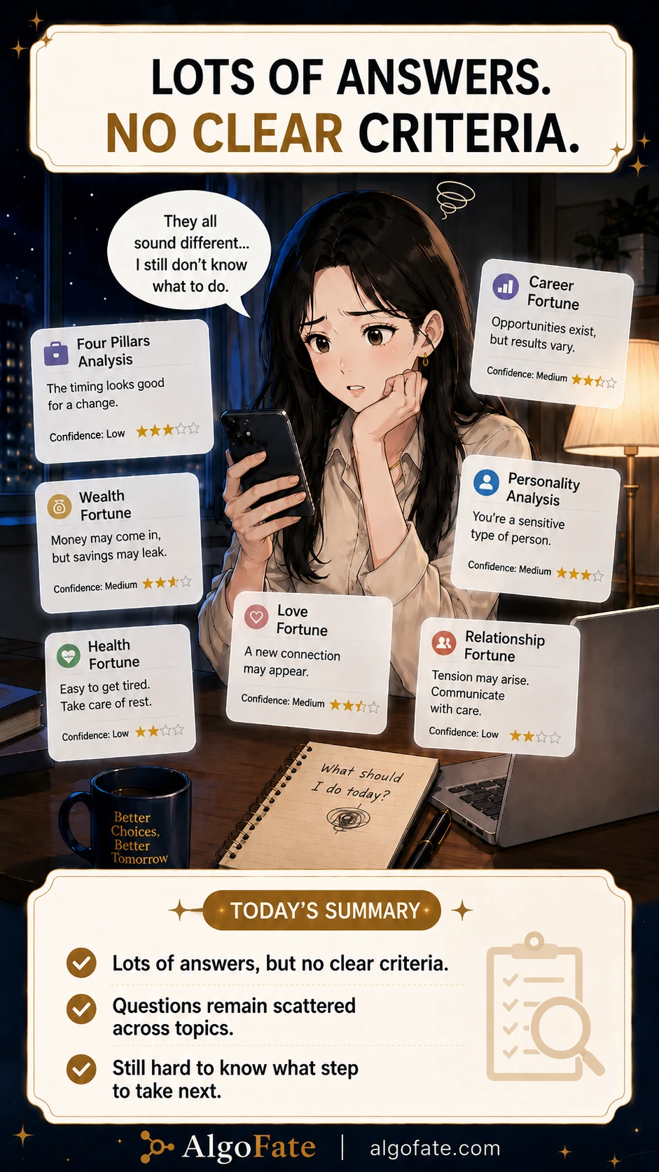AlgoFate follows an analysis process