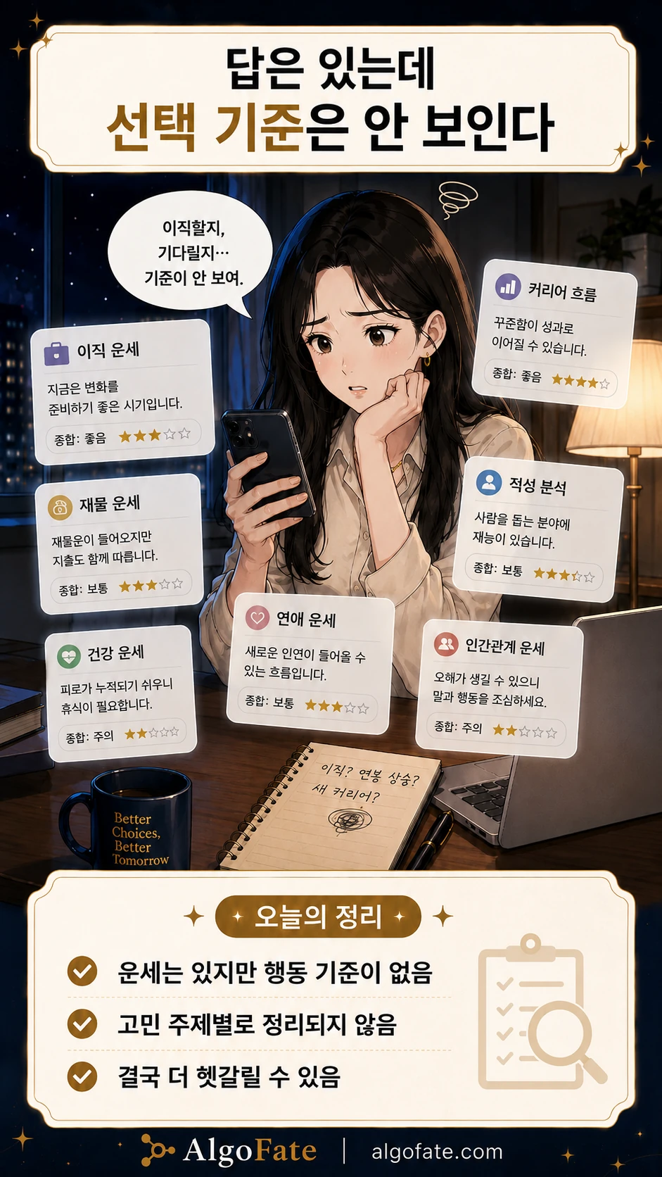 AlgoFate는 분석 프로세스가 있다