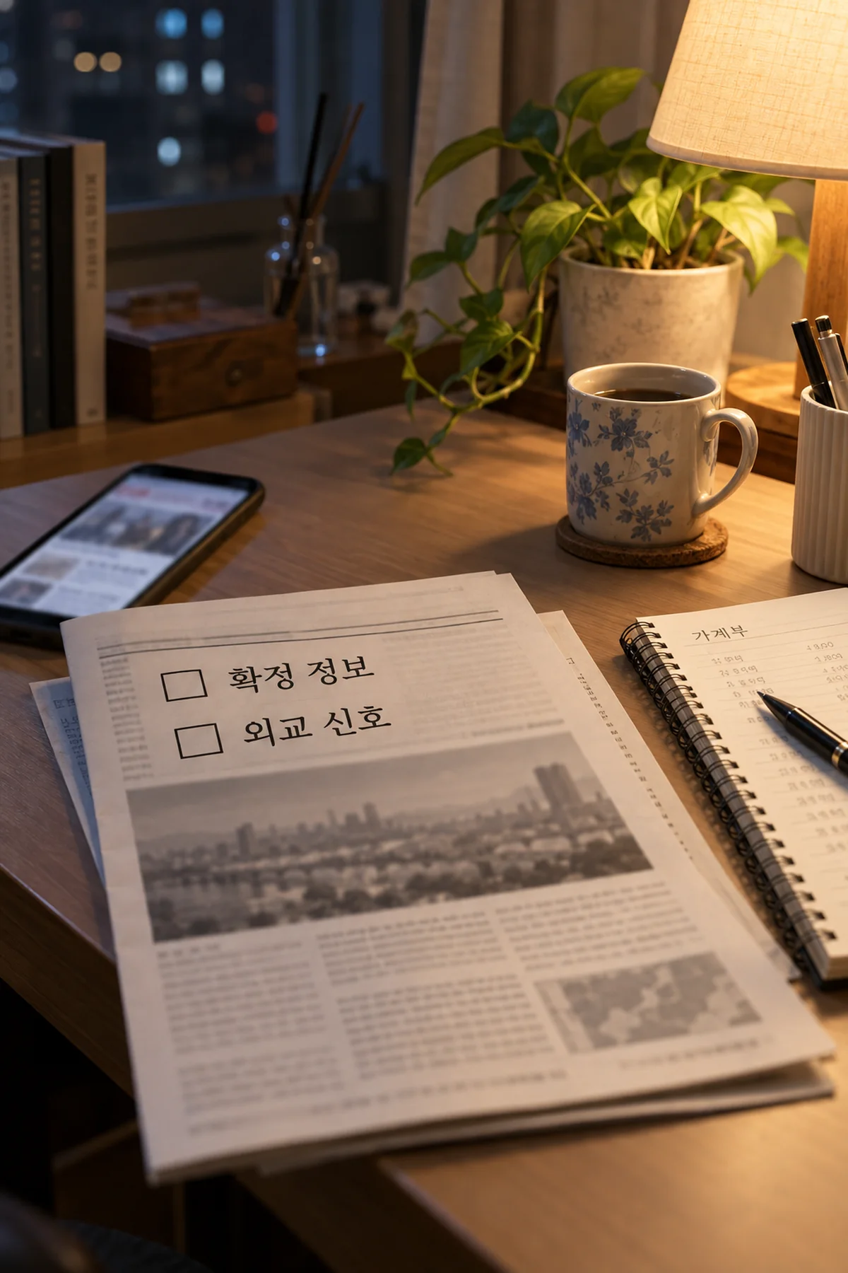확정 정보와 외교 신호를 구분해 확인하는 메모