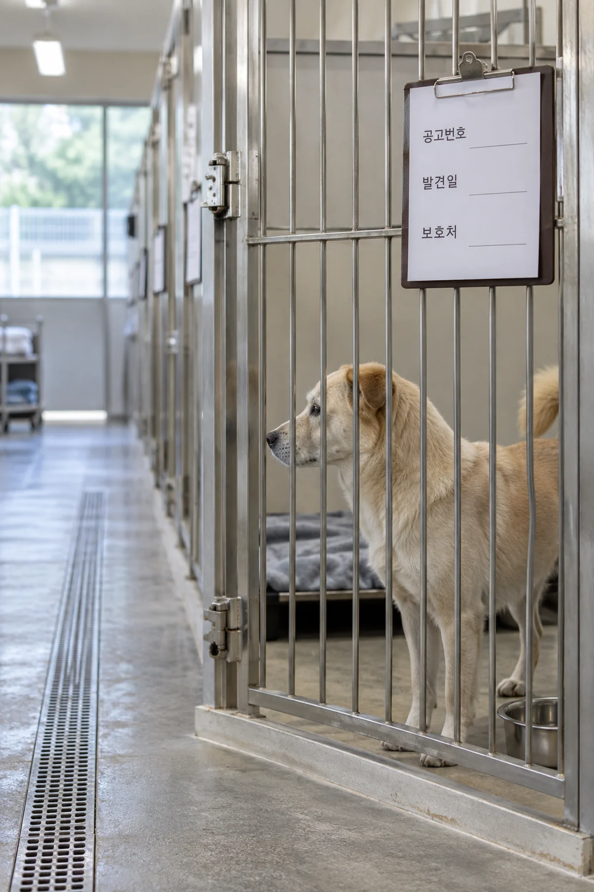 외형 정보와 공고 기록을 함께 살펴보는 보호소 공간