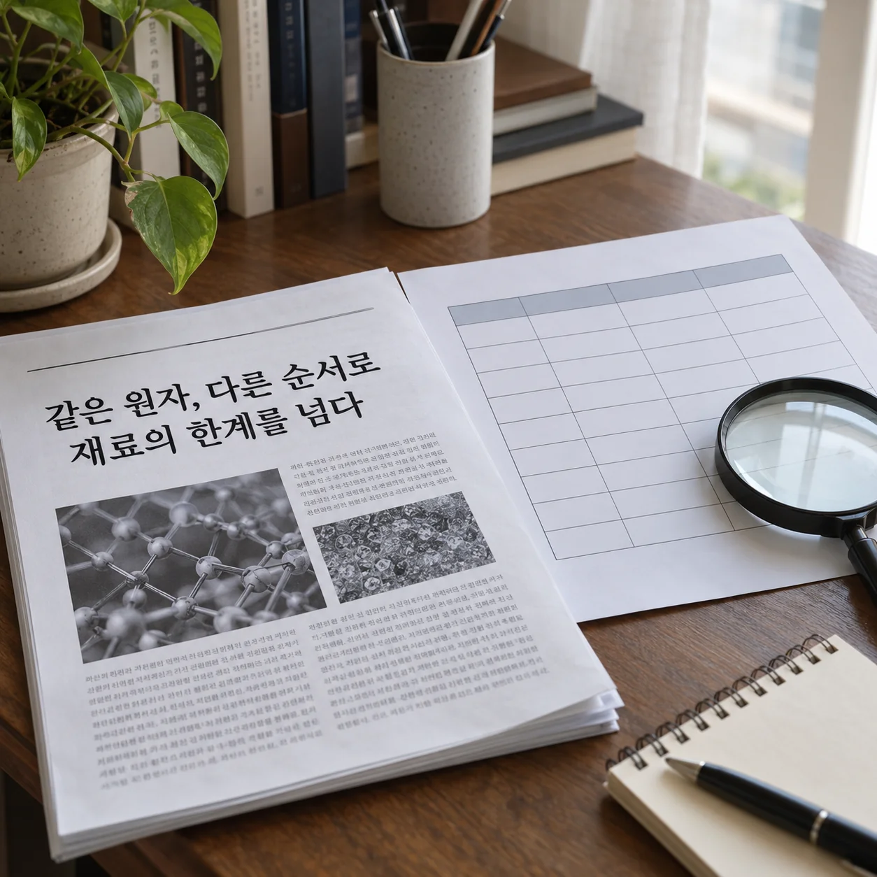 제목과 검증된 성능 수치를 구분해 확인하는 연구 자료